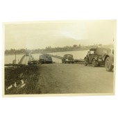 Демянский котел. Сентябрь 1941 года Точка город Шимск. Мост через речку Шелонь